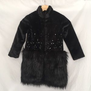 Imoga Faux Fur Coat.  NWT.